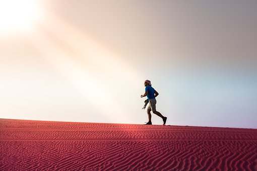 man-running-desert